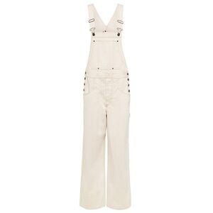 AQUA
Cotton Canvas Overalls